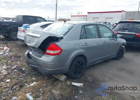 2009 Nissan Versa 1.8Sl из США, поврежденный, VIN 3N1BC11E79L356691